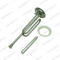 ТЭН 1,5 кВт для Термекс Hit V (нерж, комплект с прокладкой и анодом) Моё Тепло, Россия (TENPA15HVner