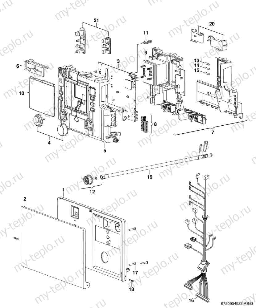 Купить запчасти Buderus Logamax U052-28K в Улан-Удэ