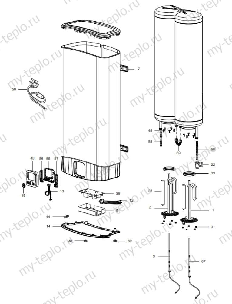 Запчасти Ariston ABS VLS EVO QH 80 D купить в Улан-Удэ