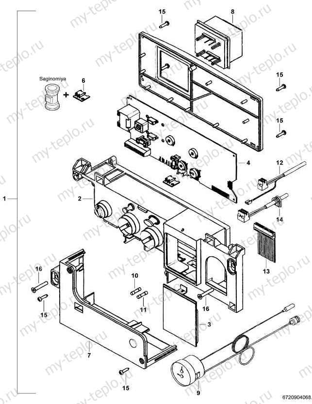 Купить запчасти Buderus Logamax U024-24К в Улан-Удэ