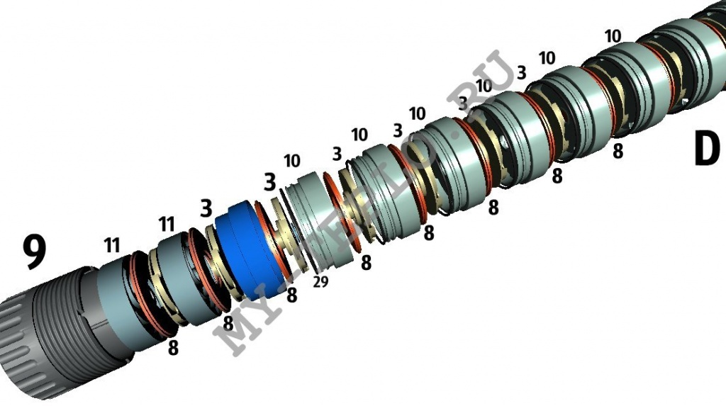 запчасти для насоса Джилекс Водомет 55/90