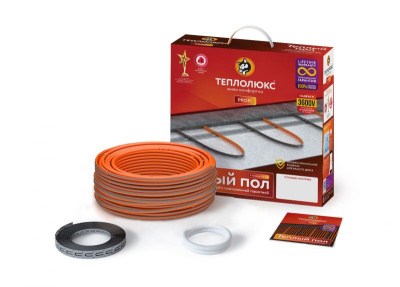 Греющий кабель Теплолюкс ProfiRoll 360 (360 Вт, 20,5 м, до 2,4 кв. м) (2206145)