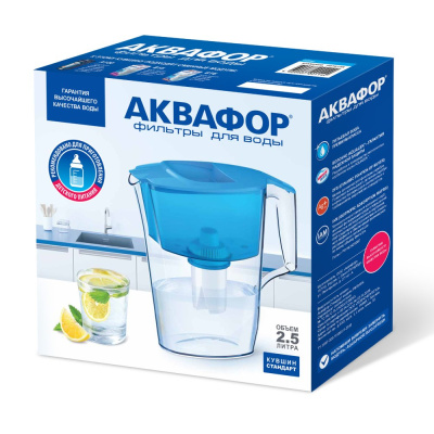 Фильтр-кувшин Аквафор Стандарт модель P87B15N (оранжевый) (203495)