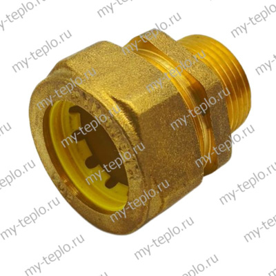 Соединение прямое для труб из нержавеющей стали 20-3/4